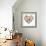 Heart Shape With Germany Icons-Marish-Framed Art Print displayed on a wall