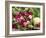 Heart Shaped Arrangement of Roses and Straw Hat-Elke Borkowski-Framed Photographic Print