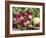 Heart Shaped Arrangement of Roses and Straw Hat-Elke Borkowski-Framed Photographic Print