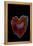 Heart Shaped Banded Agate, Quartzsite, AZ-Darrell Gulin-Framed Premier Image Canvas