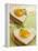 Heart-Shaped Ham and Egg on Toast-Blickpunkte-Framed Premier Image Canvas