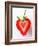 Heart Shaped Strawberry Half-Paul Williams-Framed Photographic Print