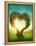 Heart Shaped Tree in the Meadow-egal-Framed Premier Image Canvas