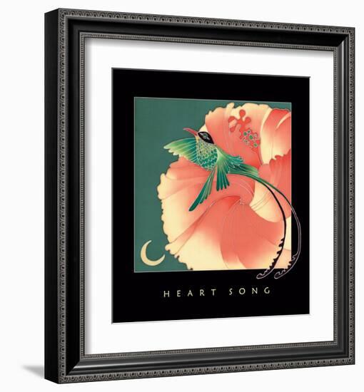 Heart Song 1-Sybil Shane-Framed Art Print