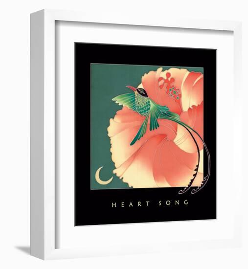 Heart Song 1-Sybil Shane-Framed Art Print