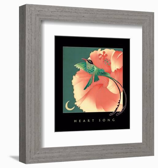 Heart Song 1-Sybil Shane-Framed Art Print