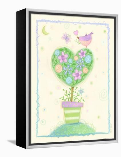 Heart Tree-Viv Eisner-Framed Stretched Canvas