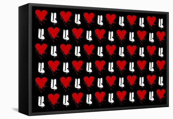 Heart U-Roseanne Jones-Framed Premier Image Canvas