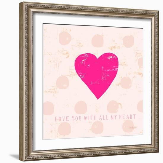 Heart-Lola Bryant-Framed Art Print