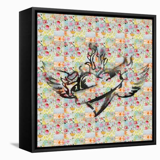 Heart-Whoartnow-Framed Premier Image Canvas