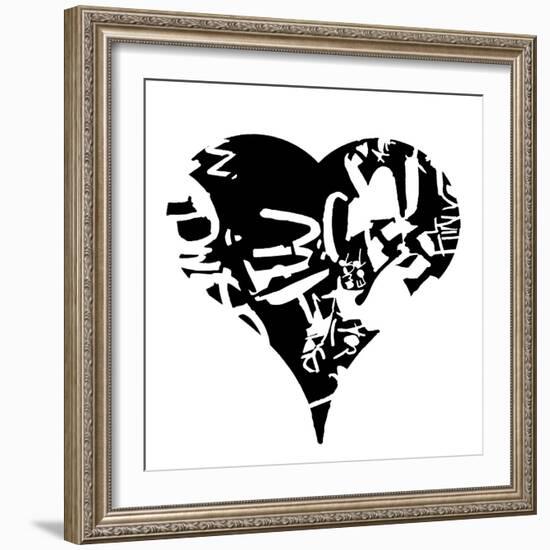 Heart-Whoartnow-Framed Giclee Print