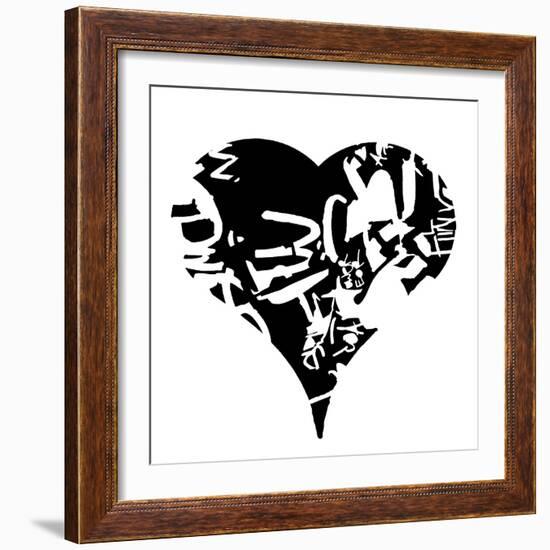 Heart-Whoartnow-Framed Giclee Print