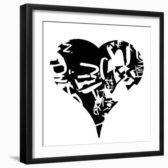 Heart-Whoartnow-Framed Giclee Print