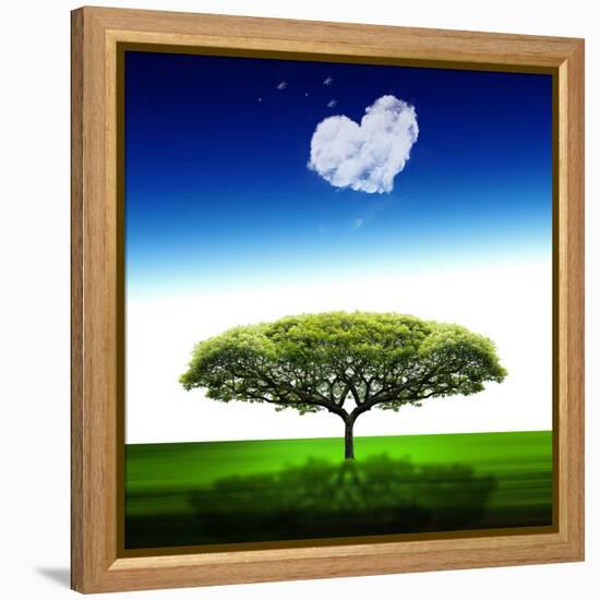 Heartbox-Philippe Sainte-Laudy-Framed Premier Image Canvas