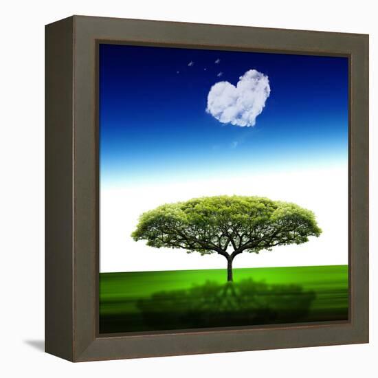 Heartbox-Philippe Sainte-Laudy-Framed Premier Image Canvas