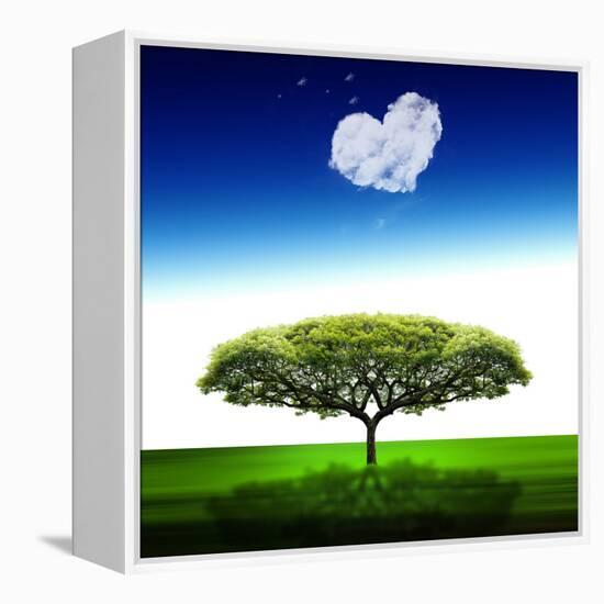 Heartbox-Philippe Sainte-Laudy-Framed Premier Image Canvas