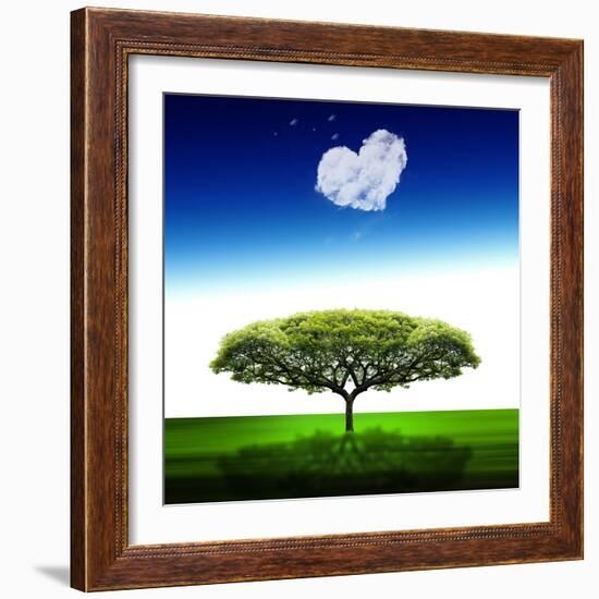 Heartbox-Philippe Sainte-Laudy-Framed Photographic Print