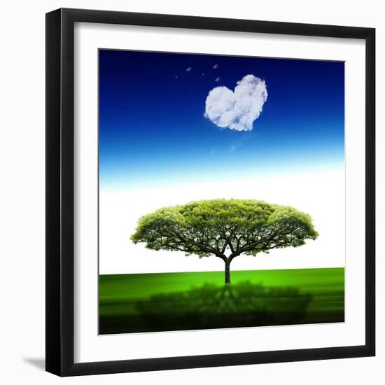 Heartbox-Philippe Sainte-Laudy-Framed Photographic Print