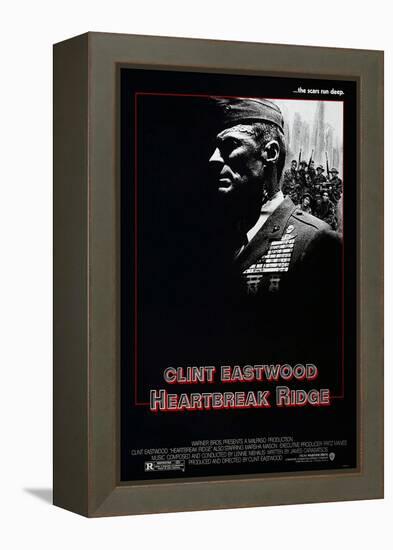 HEARTBREAK RIDGE-null-Framed Stretched Canvas