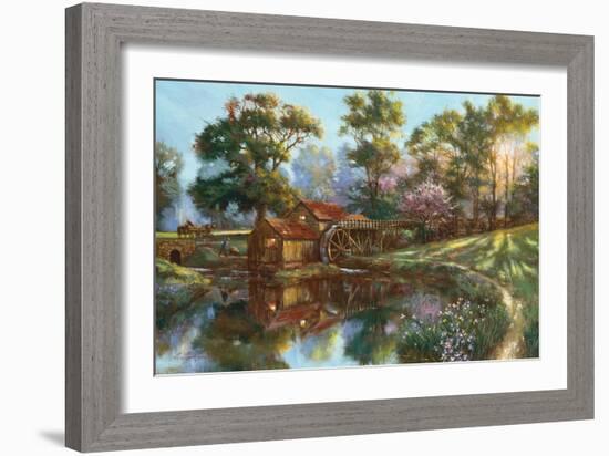 Heartland Mill-Nenad Mirkovich-Framed Art Print