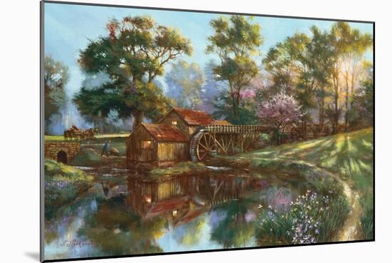 Heartland Mill-Nenad Mirkovich-Mounted Art Print