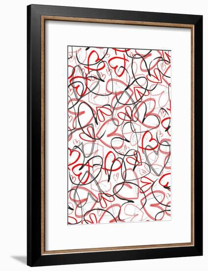 Hearts, 2015-Louisa Hereford-Framed Giclee Print