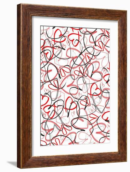 Hearts, 2015-Louisa Hereford-Framed Giclee Print