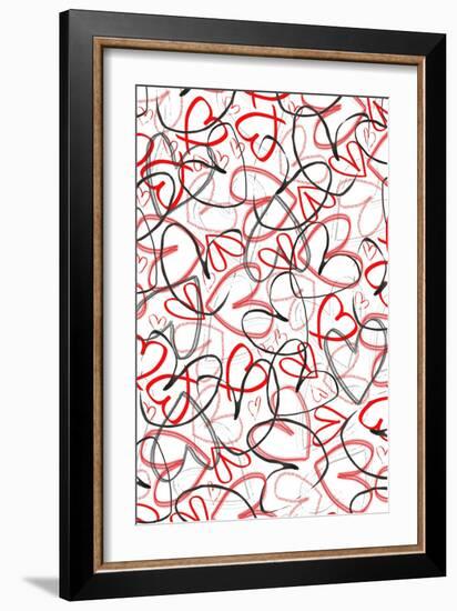 Hearts, 2015-Louisa Hereford-Framed Giclee Print