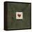 Hearts' Desire Green-lovISart-Framed Premier Image Canvas