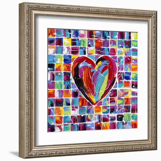 Hearts of a Different Color II-Carolee Vitaletti-Framed Art Print