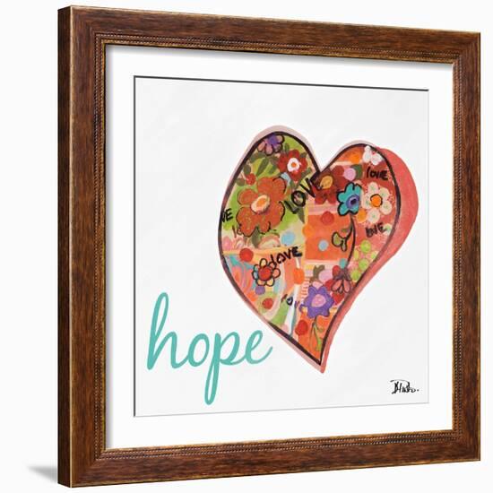 Hearts of Love and Hope I-Patricia Pinto-Framed Art Print