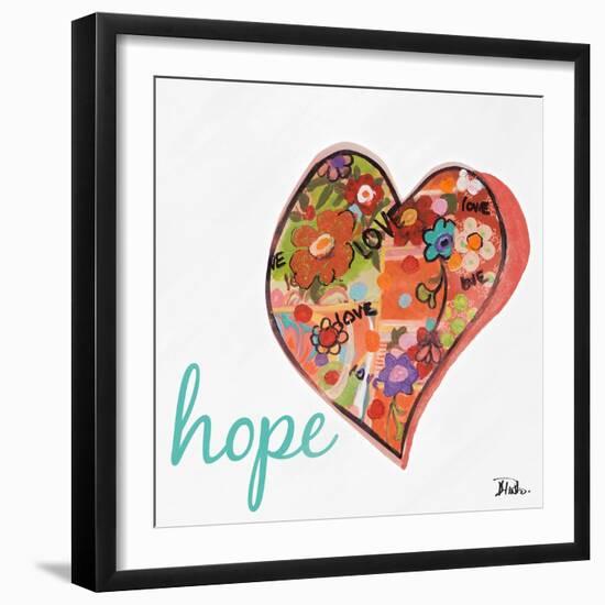 Hearts of Love and Hope I-Patricia Pinto-Framed Art Print