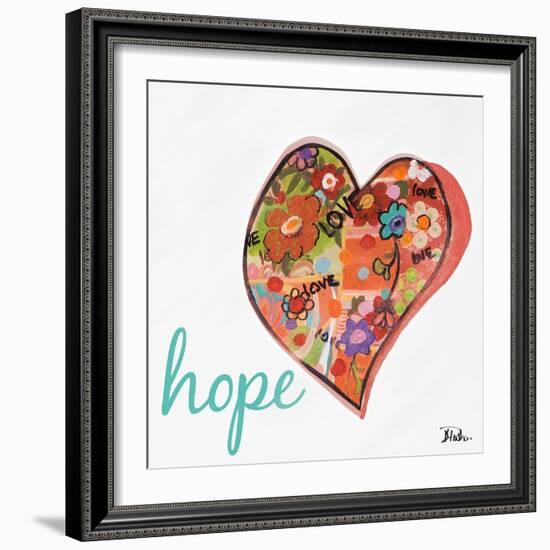 Hearts of Love and Hope I-Patricia Pinto-Framed Art Print