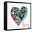 Hearts of Love and Hope II-Patricia Pinto-Framed Stretched Canvas