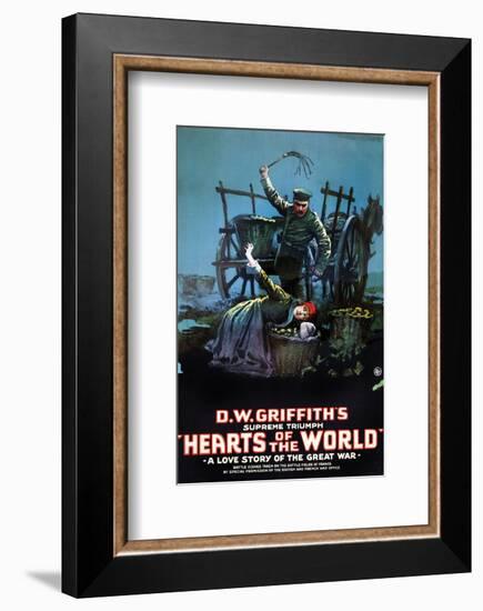 Hearts Of The World - 1918-null-Framed Giclee Print