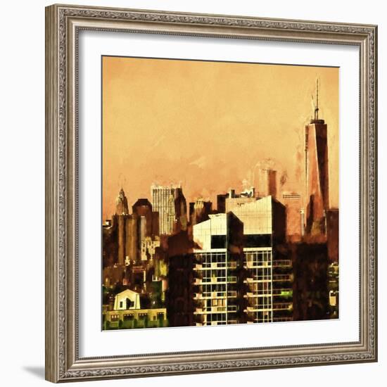 Heat in Town-Philippe Hugonnard-Framed Giclee Print