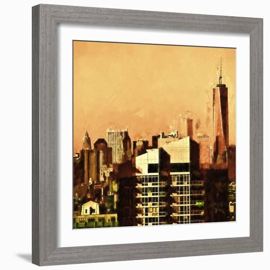 Heat in Town-Philippe Hugonnard-Framed Giclee Print