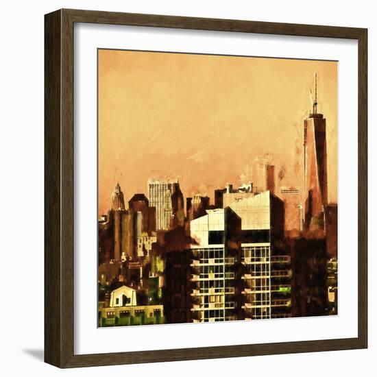 Heat in Town-Philippe Hugonnard-Framed Giclee Print