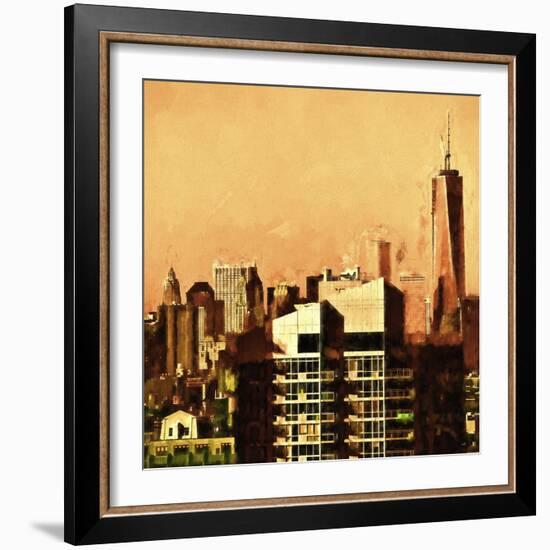 Heat in Town-Philippe Hugonnard-Framed Giclee Print