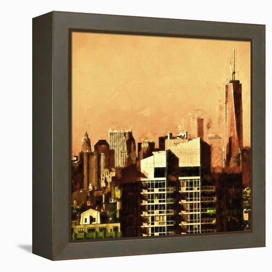 Heat in Town-Philippe Hugonnard-Framed Premier Image Canvas