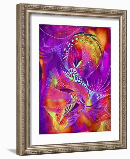 Heat of the Moment-MusicDreamerArt-Framed Giclee Print