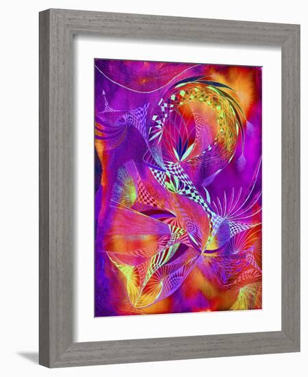 Heat of the Moment-MusicDreamerArt-Framed Giclee Print