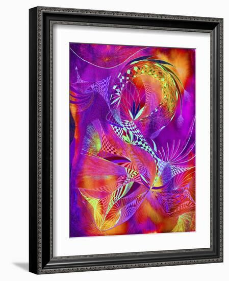 Heat of the Moment-MusicDreamerArt-Framed Giclee Print