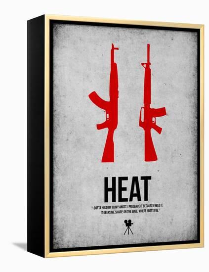 Heat-NaxArt-Framed Stretched Canvas