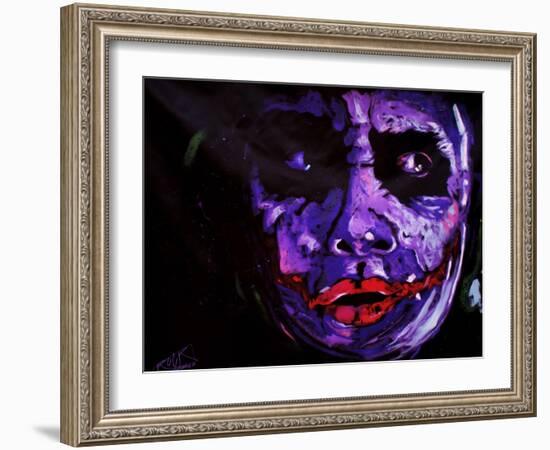 Heath Ledger 001-Rock Demarco-Framed Giclee Print