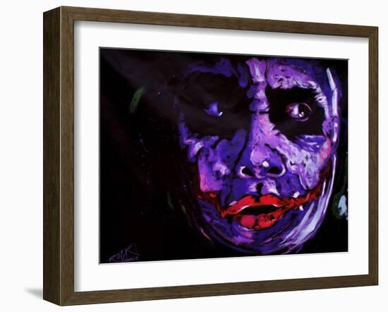 Heath Ledger 001-Rock Demarco-Framed Giclee Print