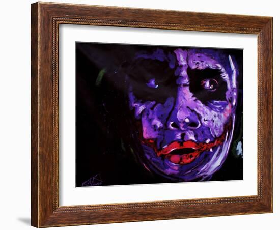 Heath Ledger 001-Rock Demarco-Framed Giclee Print