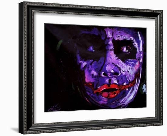 Heath Ledger 001-Rock Demarco-Framed Giclee Print