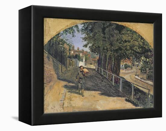 Heath Street, Hampstead, 1852-55-Ford Madox Brown-Framed Premier Image Canvas