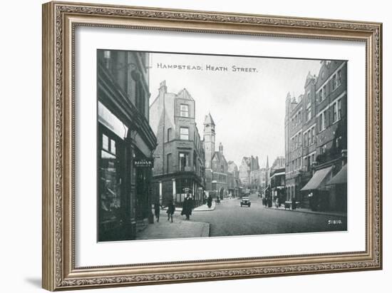 Heath Street in Hampstead-null-Framed Photographic Print